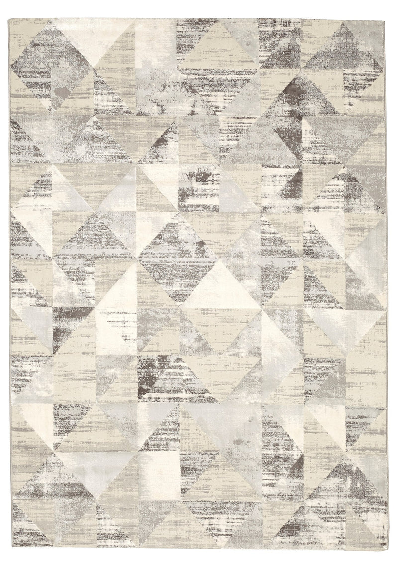 Soft Powerloomed Grey Rug 6188B - VI-PAN-46-6188B-GRY