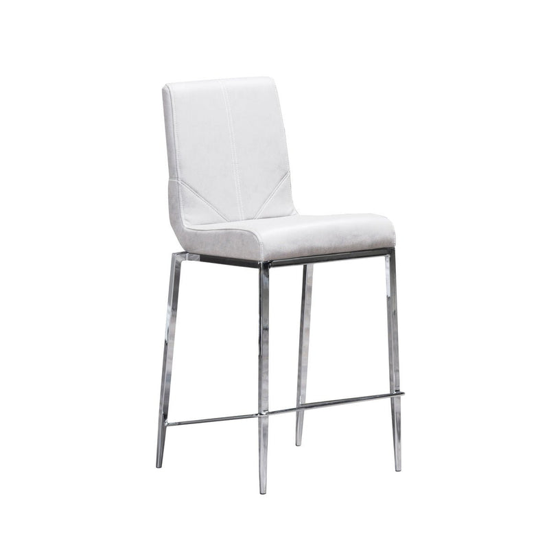 Latte White Counter-Height Chair - MA-1135WHT