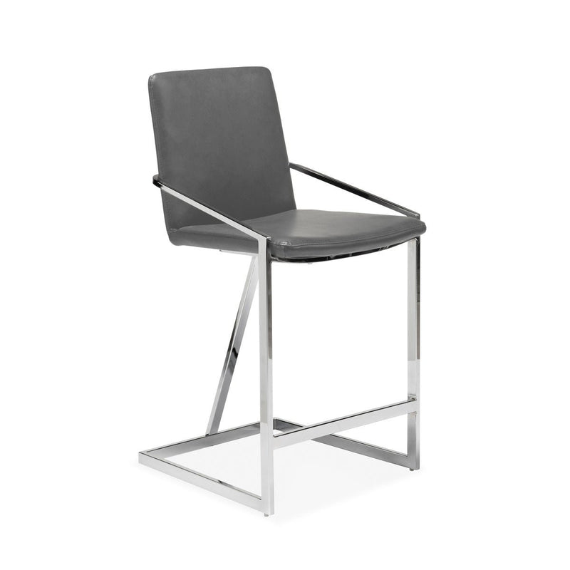 Jasmine Grey Counter Height Chair - MA-3656GY-24