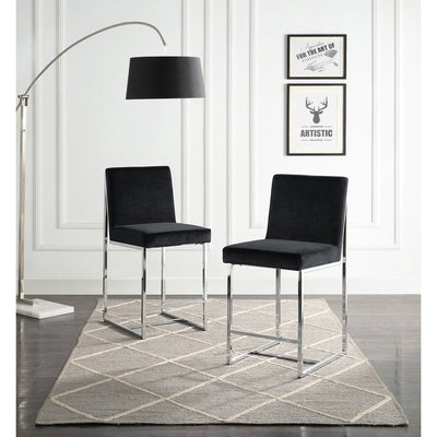 Amorra Black Counter-Height Chair - MA-3657BK-24