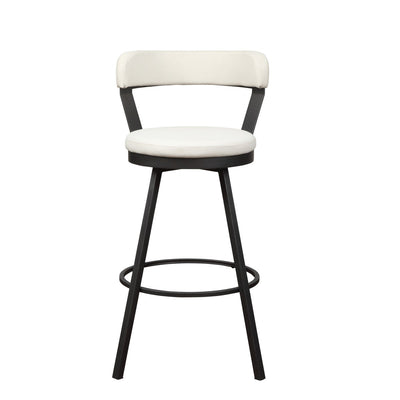 Appert Collection Swivel Pub Height Chair, White - MA-5566-29WT
