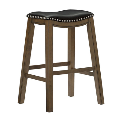 Black Pub Height Stool