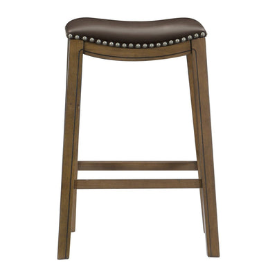 Ordway Pub Height Stool, Brown
