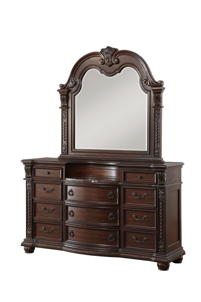 Cavalier Collection Old World European Bedroom - MA-1757-7PcsQ