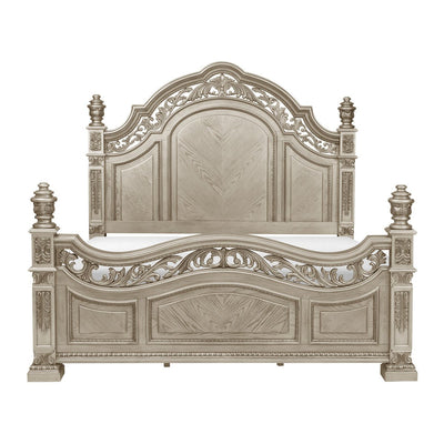 Catalonia Platinum Gold Bedroom Collection - MA-1824PG-7PcsK