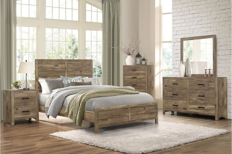 Mandan Modern Bedroom Collection - MA-1910K-1EK*-5pcs