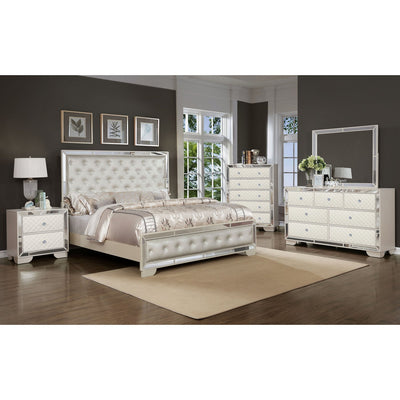 Madison Beige Bedroom Set - ME-1221BE-5PC-D