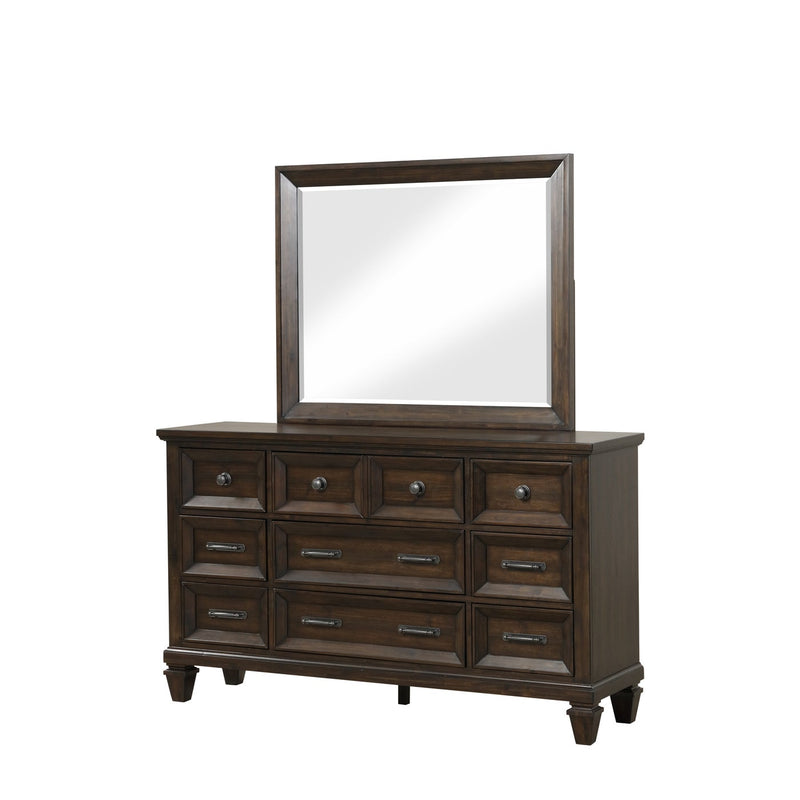 Hamilton Brown Collection Dresser/Mirror - ME-1251B-DM