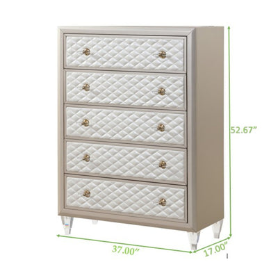 Tiffany Bedroom Set - ME-1311-5PCS-K