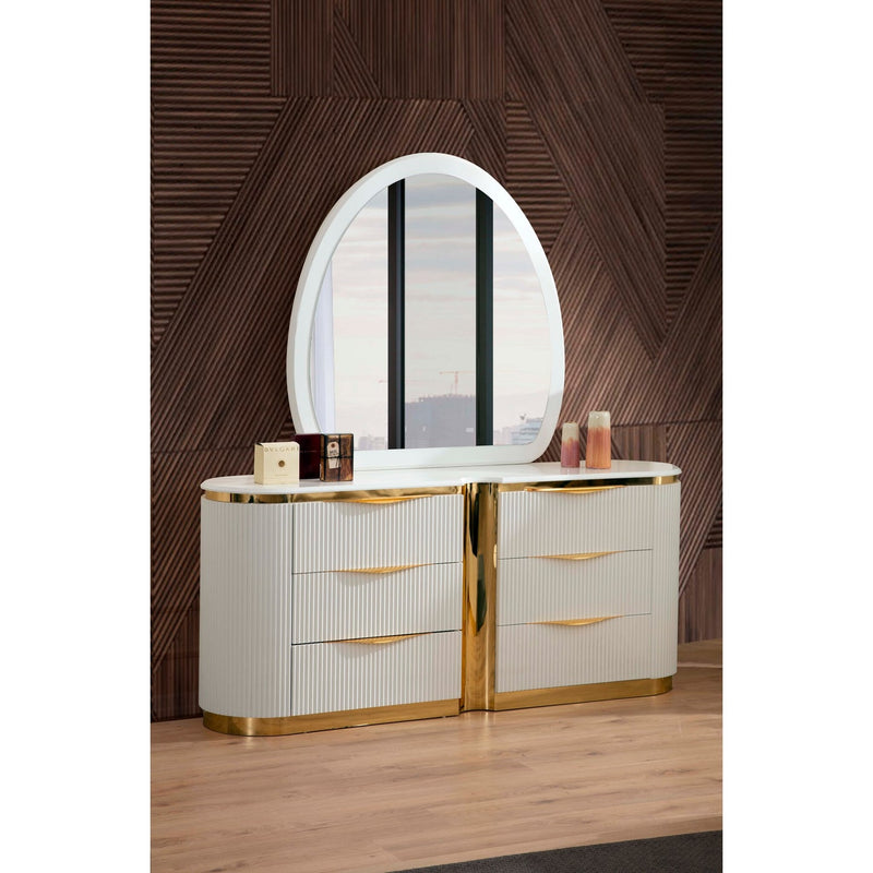 Laura Collection Dresser/Mirror - ME-1401-DM