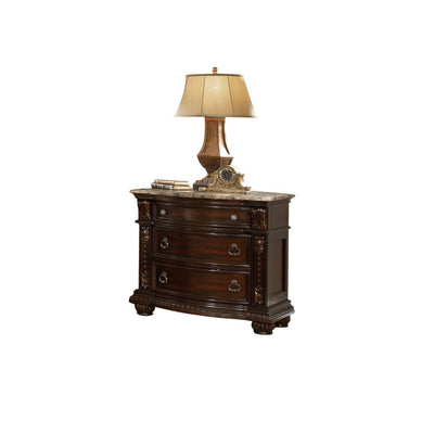 Roma Dark Walnut Nightstand - ME-391-NS-DW