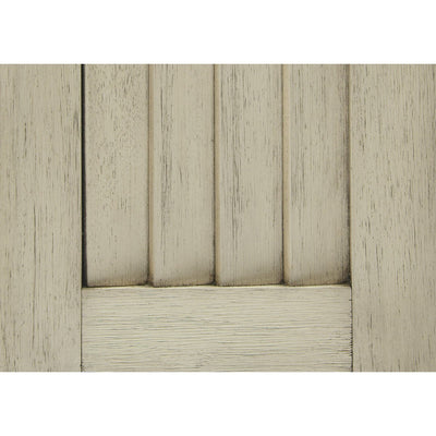 Woodwell Beige Solid Wood Rustic Bench - MA-4586W