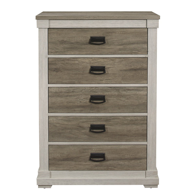 Arcadia Chest White/Weathered Grey - MA-1677-9