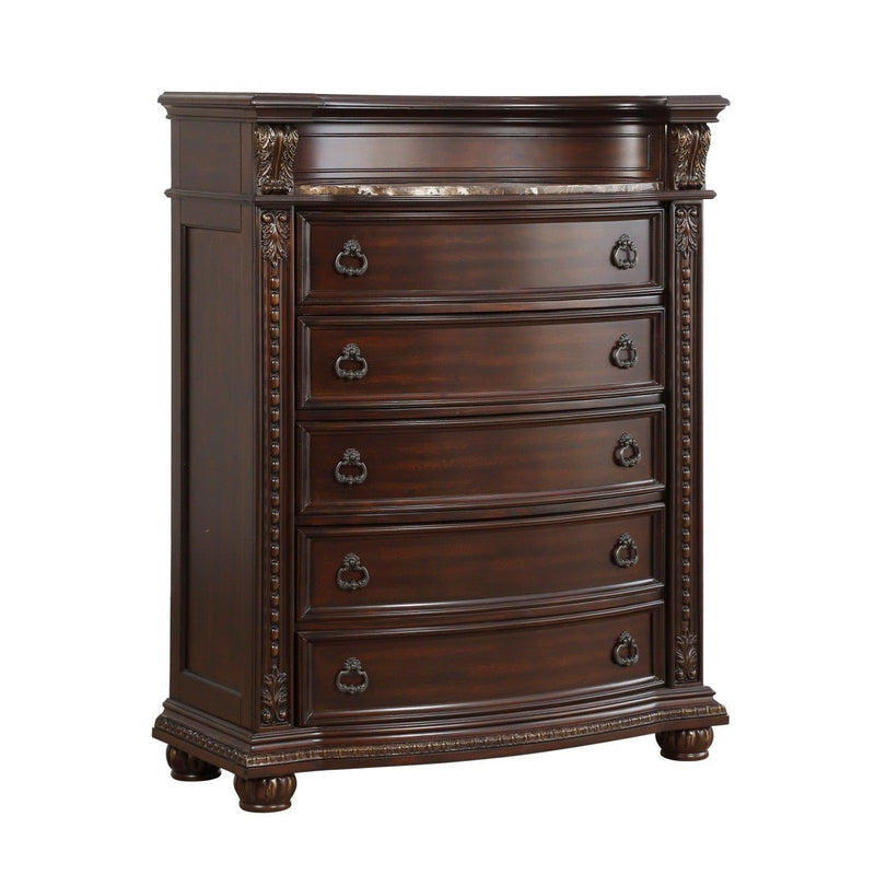 Cavalier Chest with Marble Insert - MA-1757-9