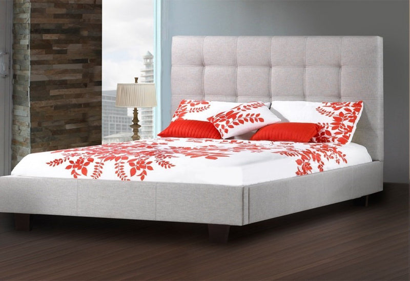 Comfortable Bed with Luxuriously padded headboard - R-160-D-HB