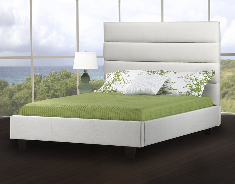 Upholstered Bed Featuring lofty tufted panels - R-162-D-HB