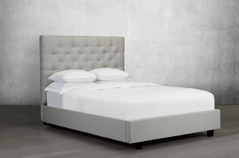 Stylish and Sophisticated Deep Button Tufted Canadian Made Bed with Drawers Option - R-164-D-HB