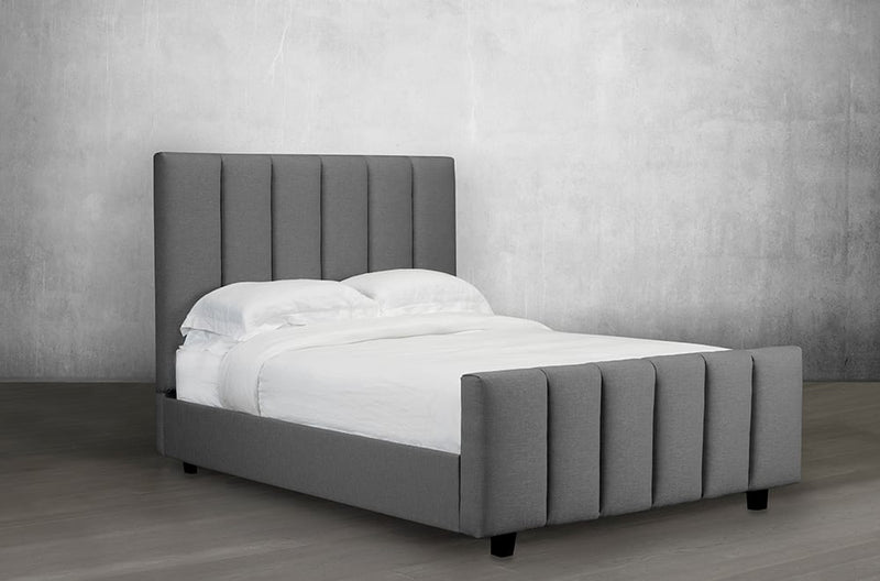 Luxurious Customizable Bed Featuring Over-stuffed DeepTufted Panels - R-182-D-HB/B