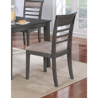 Contemporary 5 Pcs Grey Dinette Set - MA-5201-48DR5-5Pcs