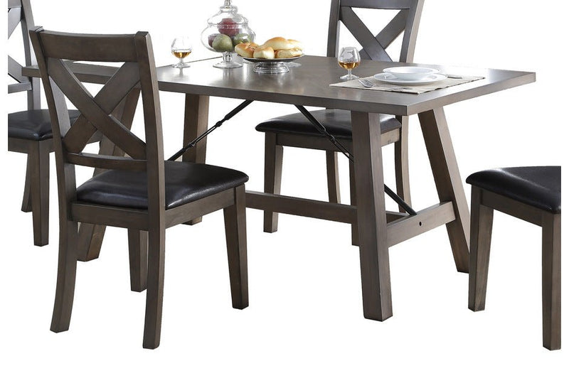 Seaford Dining Collection in Grayish Brown Finish - MA-5510-66-5Pcs