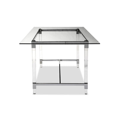 Dining Table with Acrylic Legs - MA-3656-64