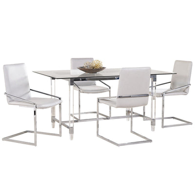 Dining Table with Acrylic Legs - MA-3656-64