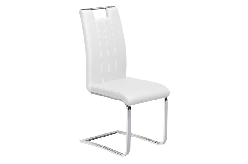 Standa Collection Set with Zane White Side Chair - MA-5433DR5 + MA-738S4-WT