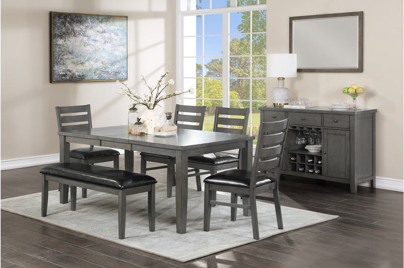 Nashua 6 Piece Dining Set - MA-5567GY-72DR6