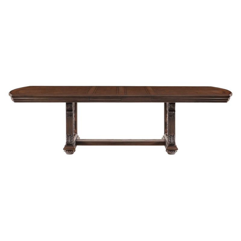 Bergen Collection Dark Oak Dining Table - MA-5829-108*