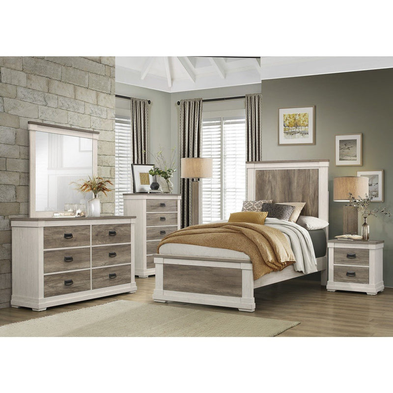 Arcadia Dresser White/Weathered Grey - MA-1677-5