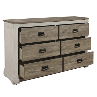 Arcadia Dresser White/Weathered Grey - MA-1677-5