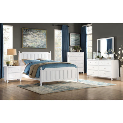 Wellsummer White Dresser - MA-1803W-5