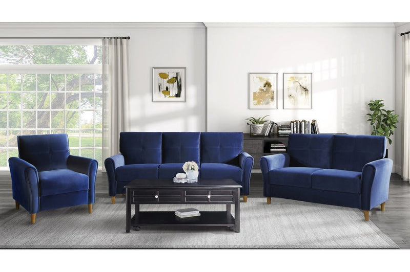 Blue Seating Dunleith Collection - MA-9348BUE-3pcs