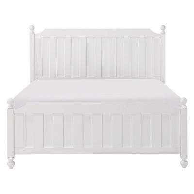 Wellsummer White Collection Double Bed - MA-1803WF-1*