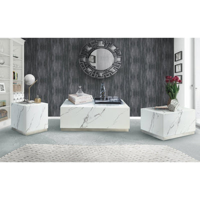 Astraia White Small Square Coffee Table - MA-6879WT-01SM