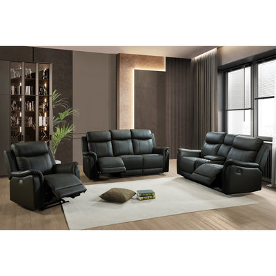 Cyrus Black Power Glider Recliner - MA-99840PN-BK-1G