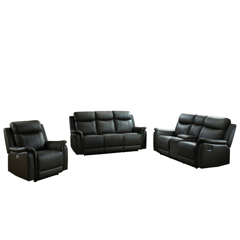 Cyrus Black Power Glider Recliner - MA-99840PN-BK-1G