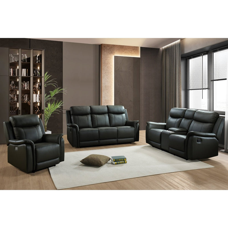 Cyrus Black Power Glider Recliner - MA-99840PN-BK-1G