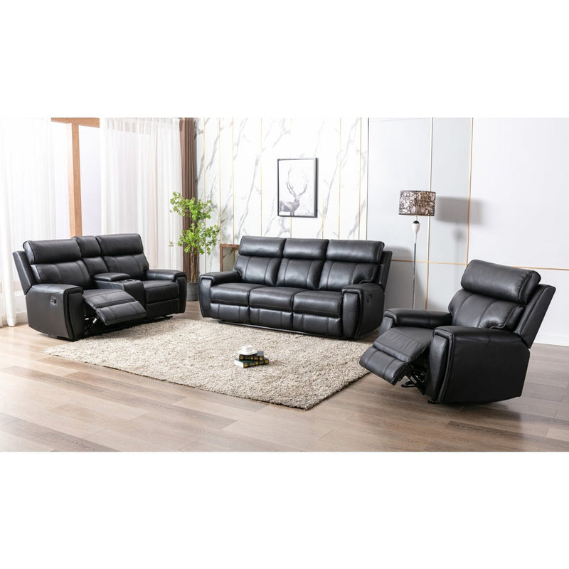 Carnegie Black Rocker Recliner - MA-99937BLK-1RR