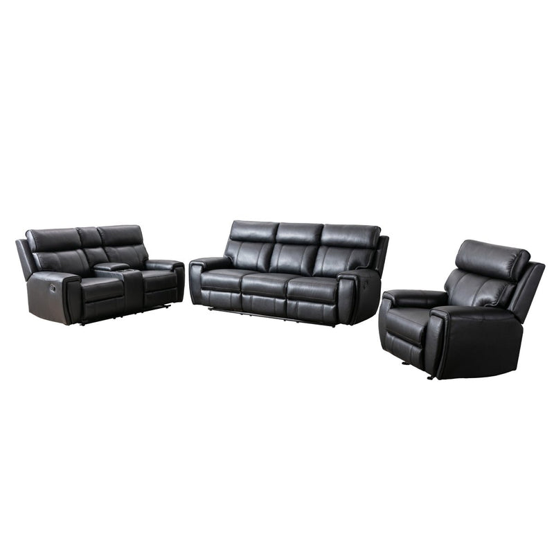 Carnegie Black Rocker Recliner - MA-99937BLK-1RR