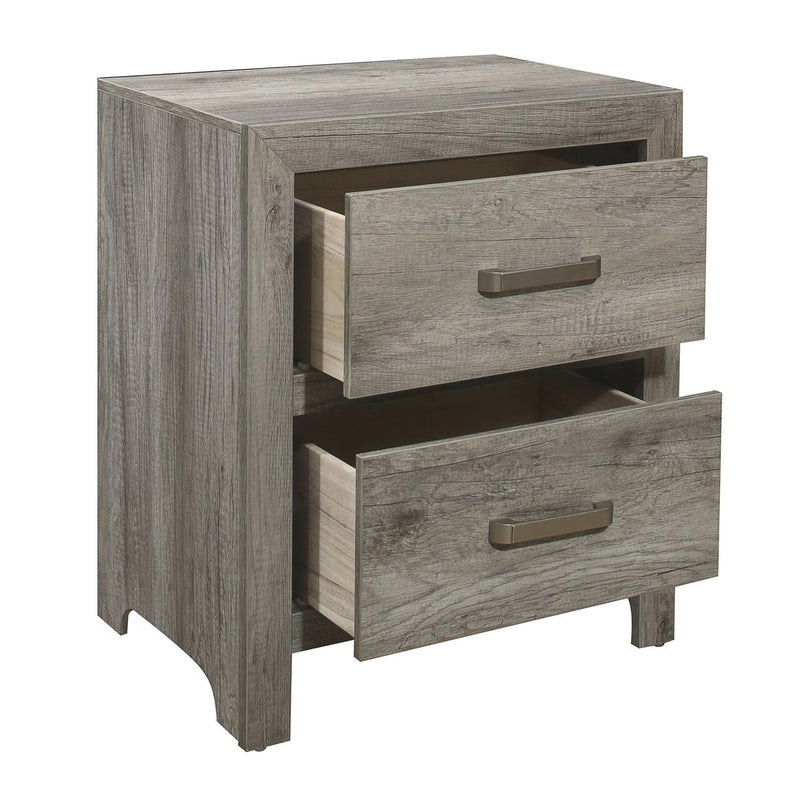 Grey Mandan Night Stand - MA-1910GY-4