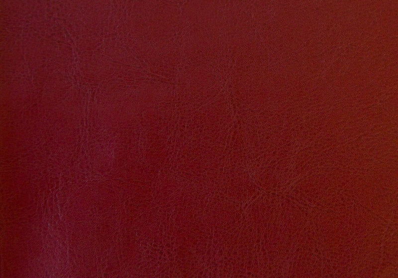 Ottoman - 2Pcs Set / Juvenile / Red Leather-Look