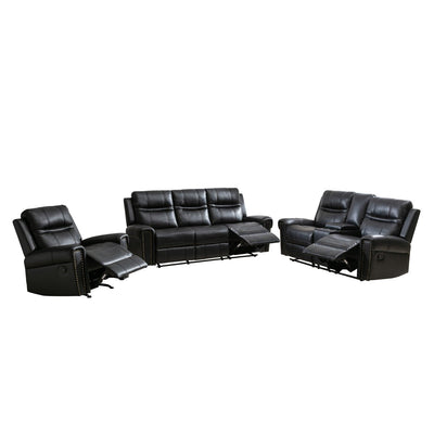 Emerson Black Rocker Recliner - MA-99927BLK-1RR