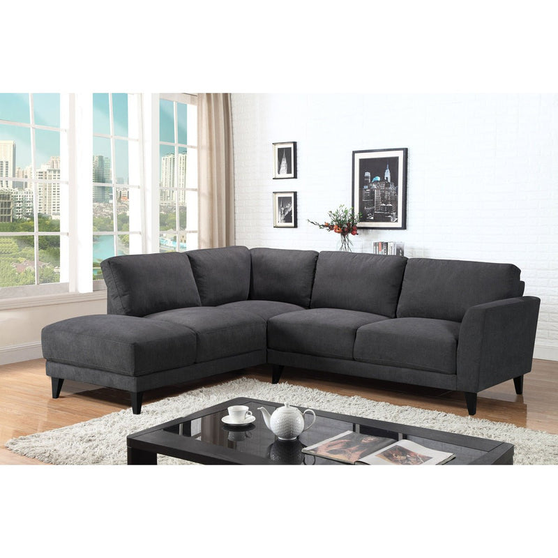 Dorian Sectional with Left Side Chaise - MA-99602GRYSSL