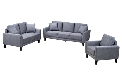Britta Grey Sofa Set - MA-99010GRYSLC