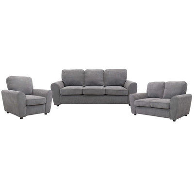 Bethany Collection Sofa Grey Fabric - MA-99511GRY-3