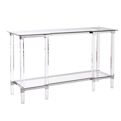 Rectangular Sofa Table with Acrylic Legs - MA-3656-05REC