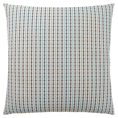 Pillow - 18"X 18" / Light Blue / Grey Abstract Dot / 1Pc