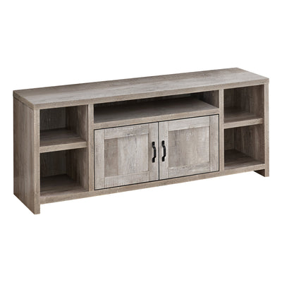 Tv Stand - 60"L / Taupe Reclaimed Wood-Look - I 2742